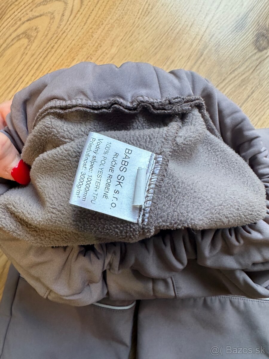 BABS softshelove nohavice 116 - 5