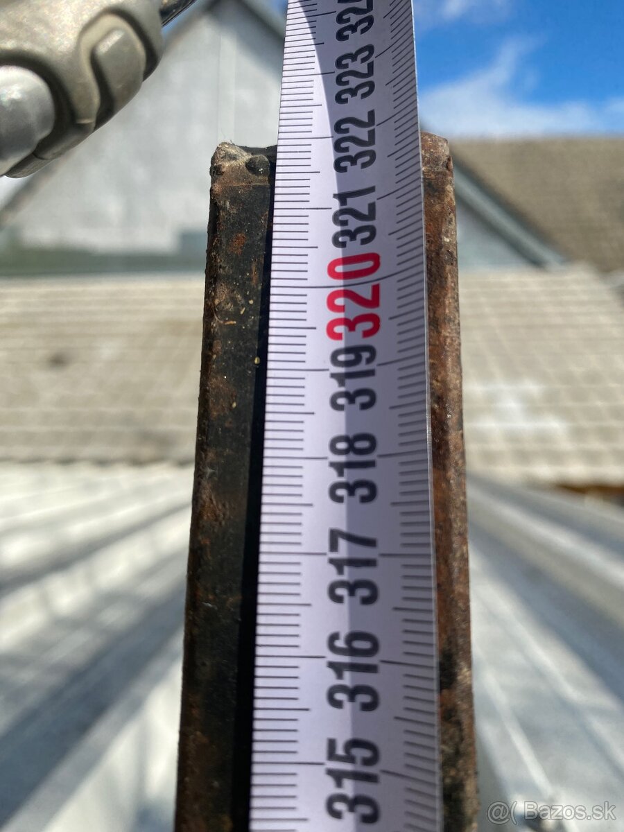 Pevny ocelovy 3m rebrik - 5