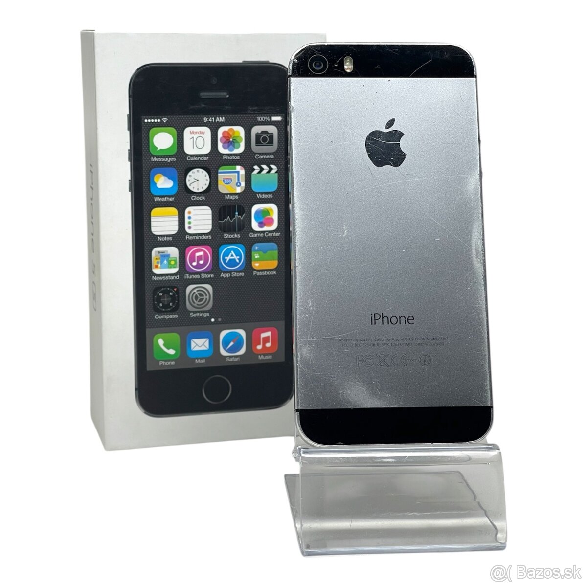 Apple iPhone 5S 16 GB Space Gray - 100% Zdravie batérie - 5