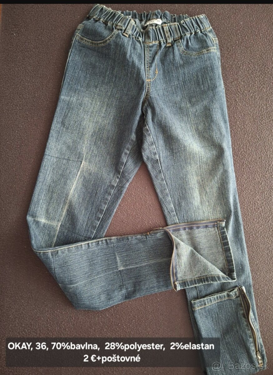 Dievčenské a dámske rifle, džeginy. - 5