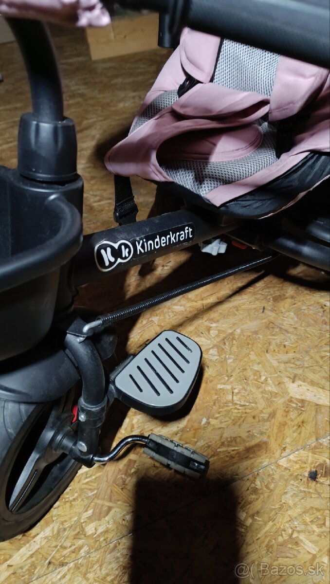 Detský trojkolesový kočík 6v1 AVEO Kinderkraft ružový - 5