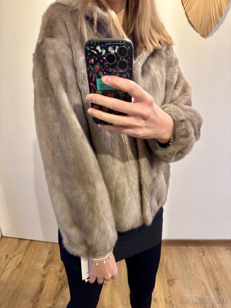 Predam krasny novy norkovy kozuch - 5