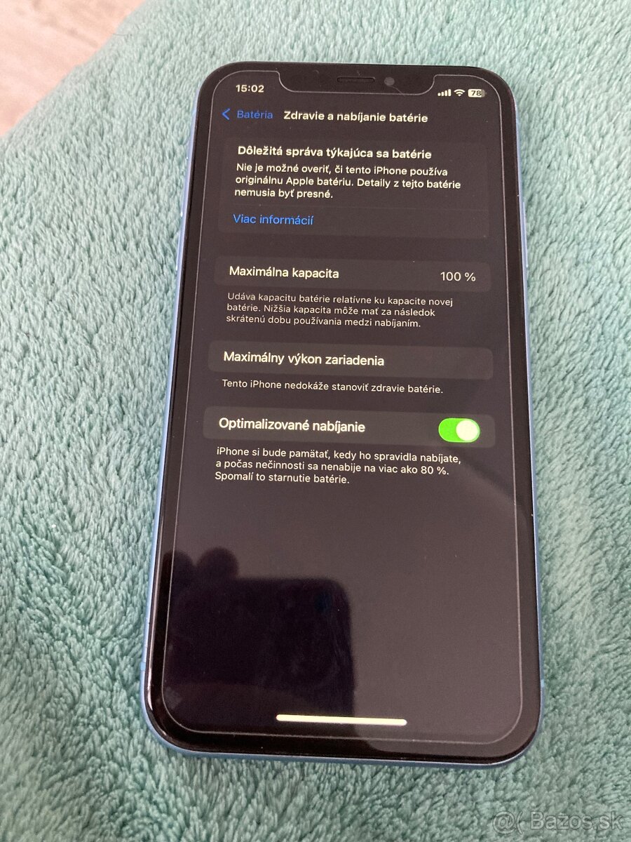 iPhone xr blue 64gb - 5