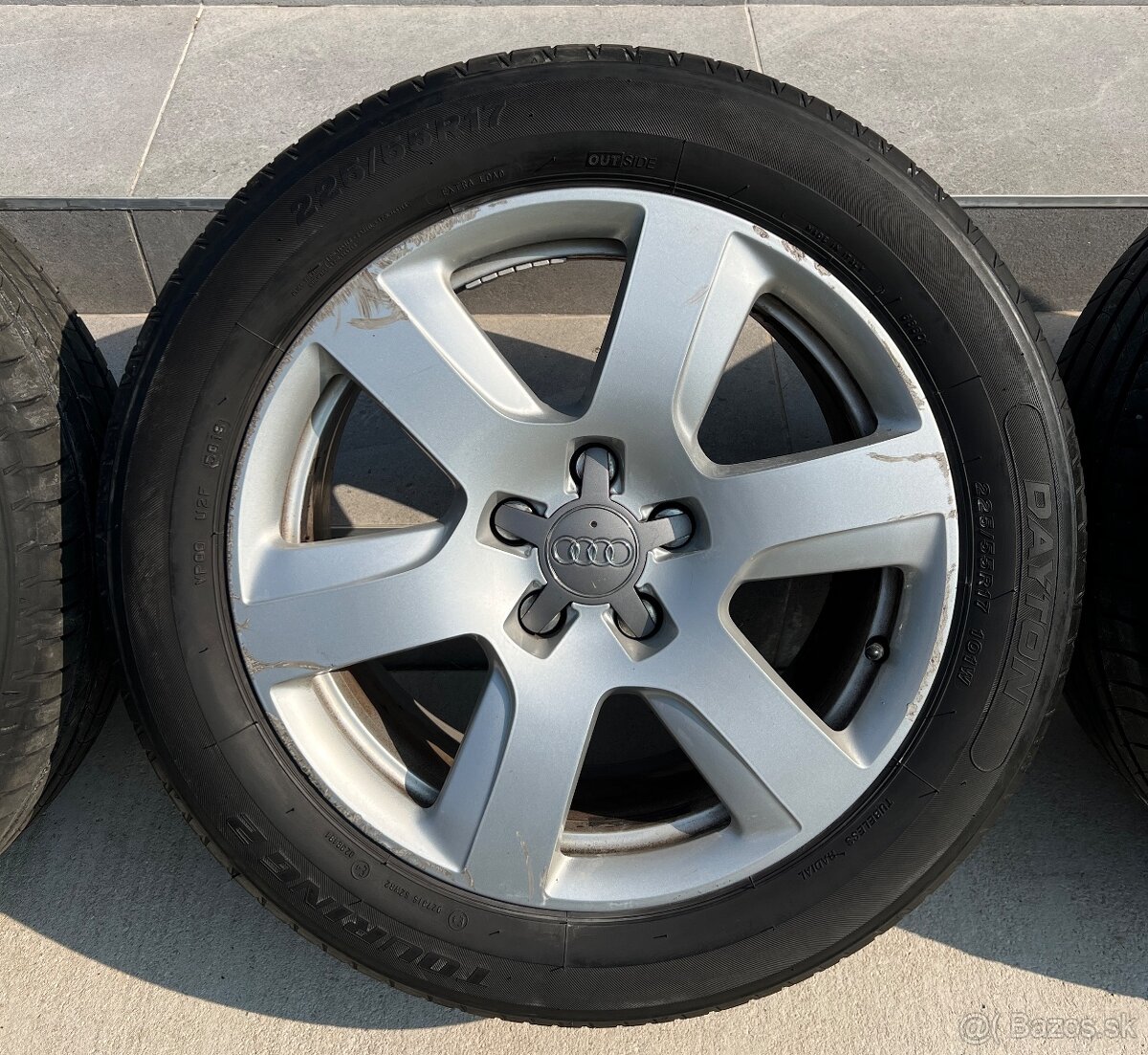 Elektrony Audi r17 letne pneu 225/55 - 5