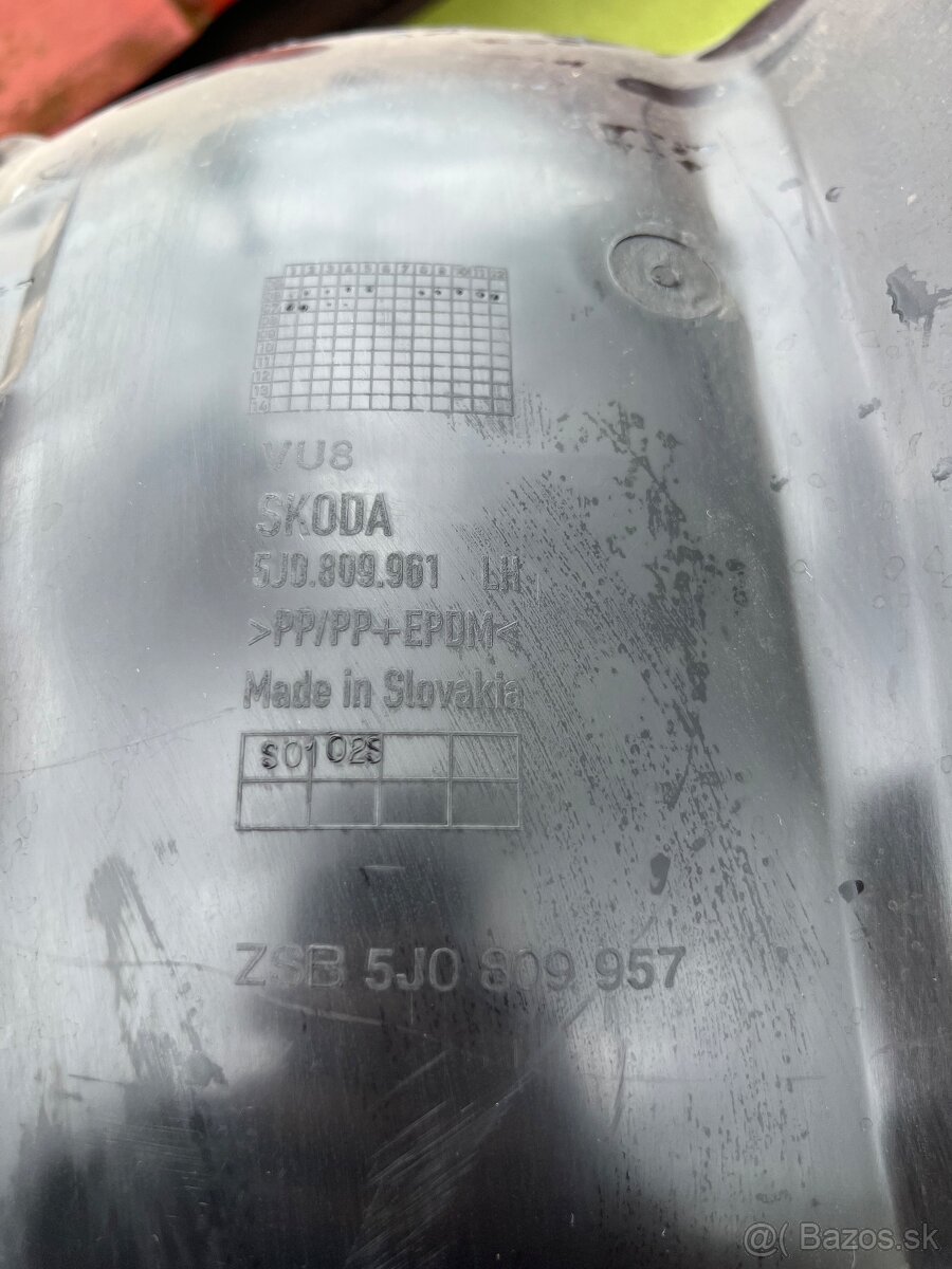 Skoda fabia 2 podblatniky - 5