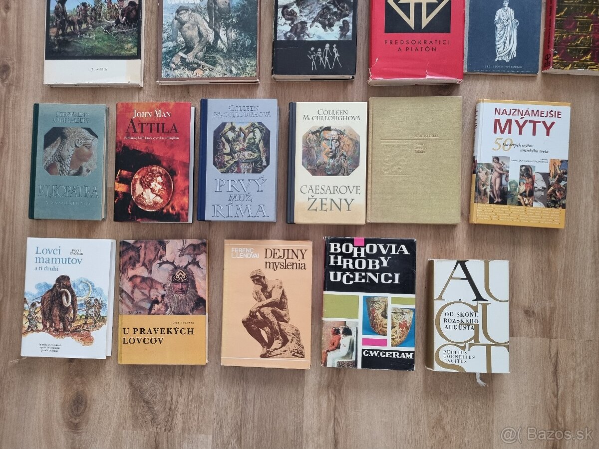 Knihy o histórii, Zamarovský, Klíma a iní - 5