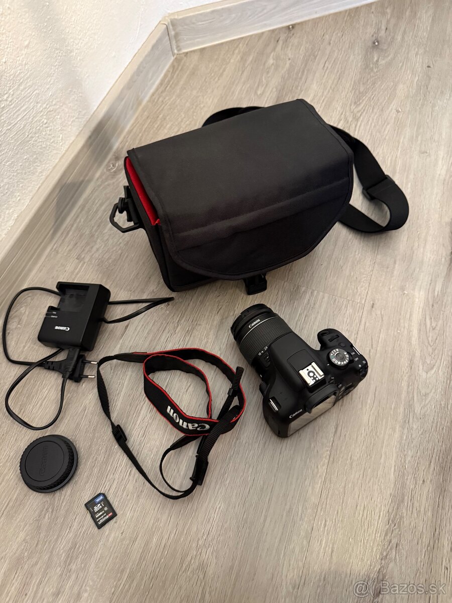 Canon EOS 2000D + príslušenstvo – výborný stav, do 1000 zábe - 5