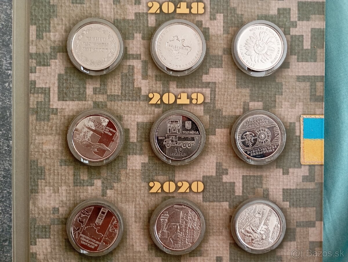 Album s mincami "Ozbrojené sily Ukrajiny" - 5