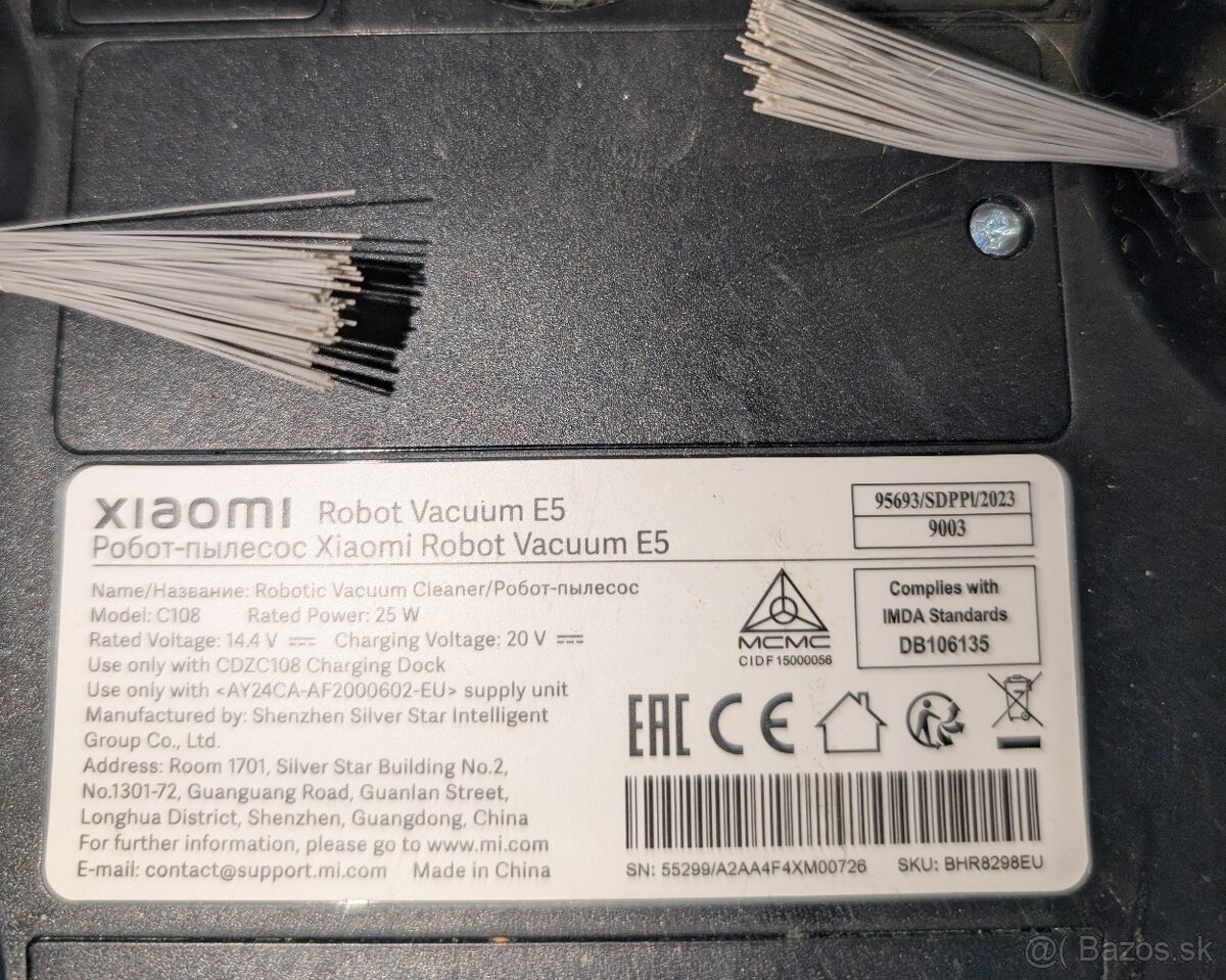 robotický vysávač Xiaomi Robot Vacuum E5 - 5