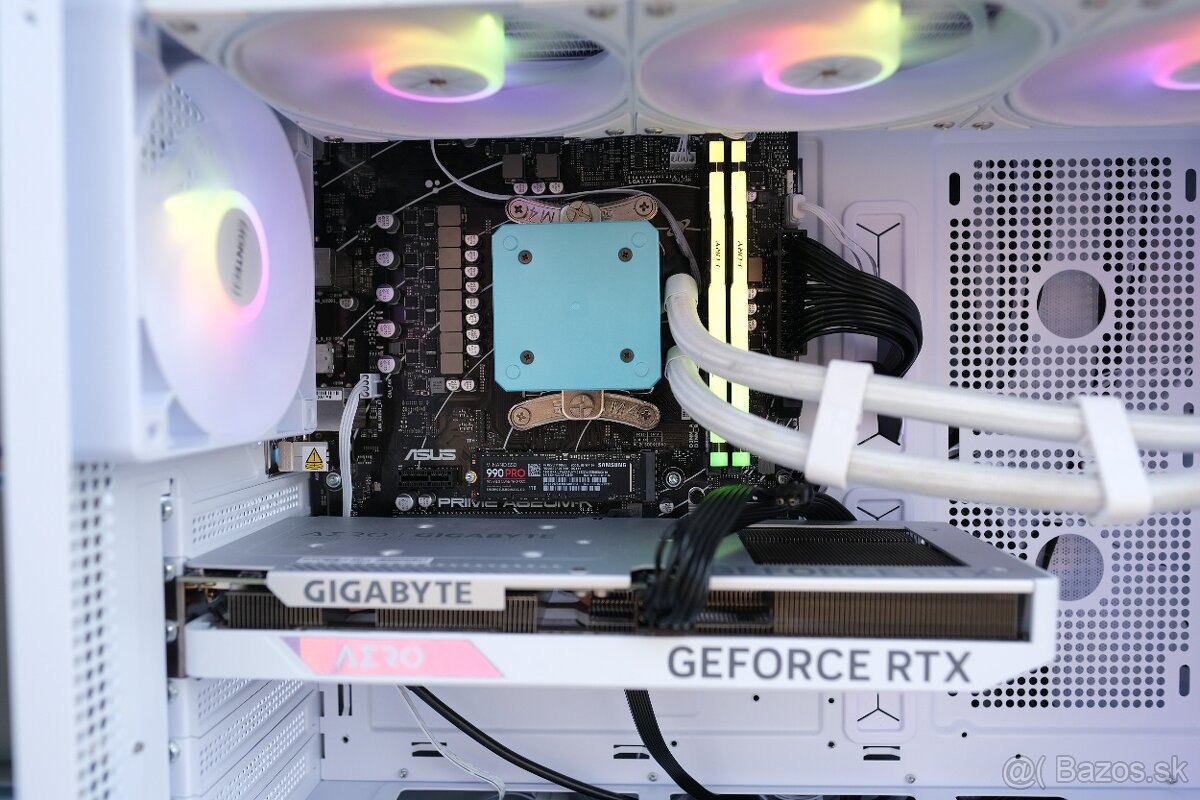 Herný PC, Ryzen 7 9700X, RTX 4060, 16GB RAM, SSD - 5