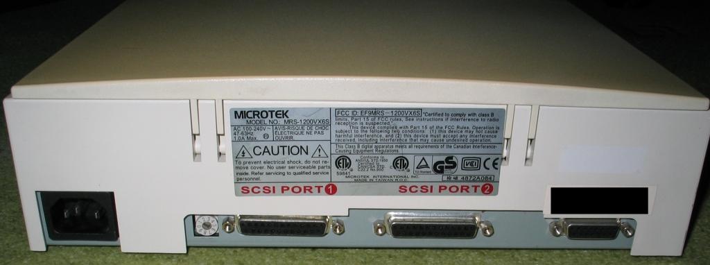 SCSI skener Microtek Phantom636 - 5