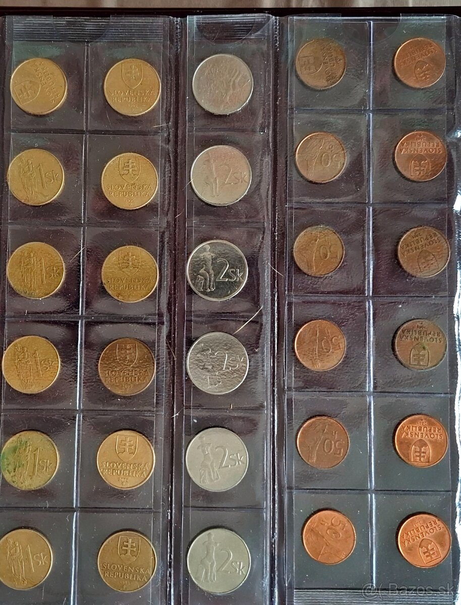 Československé mince,haliere . - 5