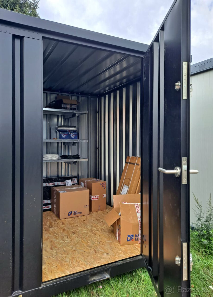 Skladovací kontajner 2x3m , antracit - 5