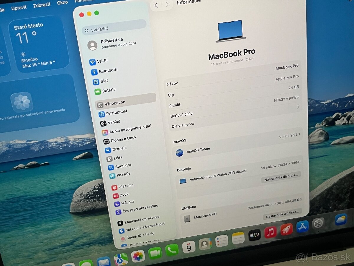 MacBook Pro 14" M4 Pro 24GB RAM 512GB SSD v zaruke - 5