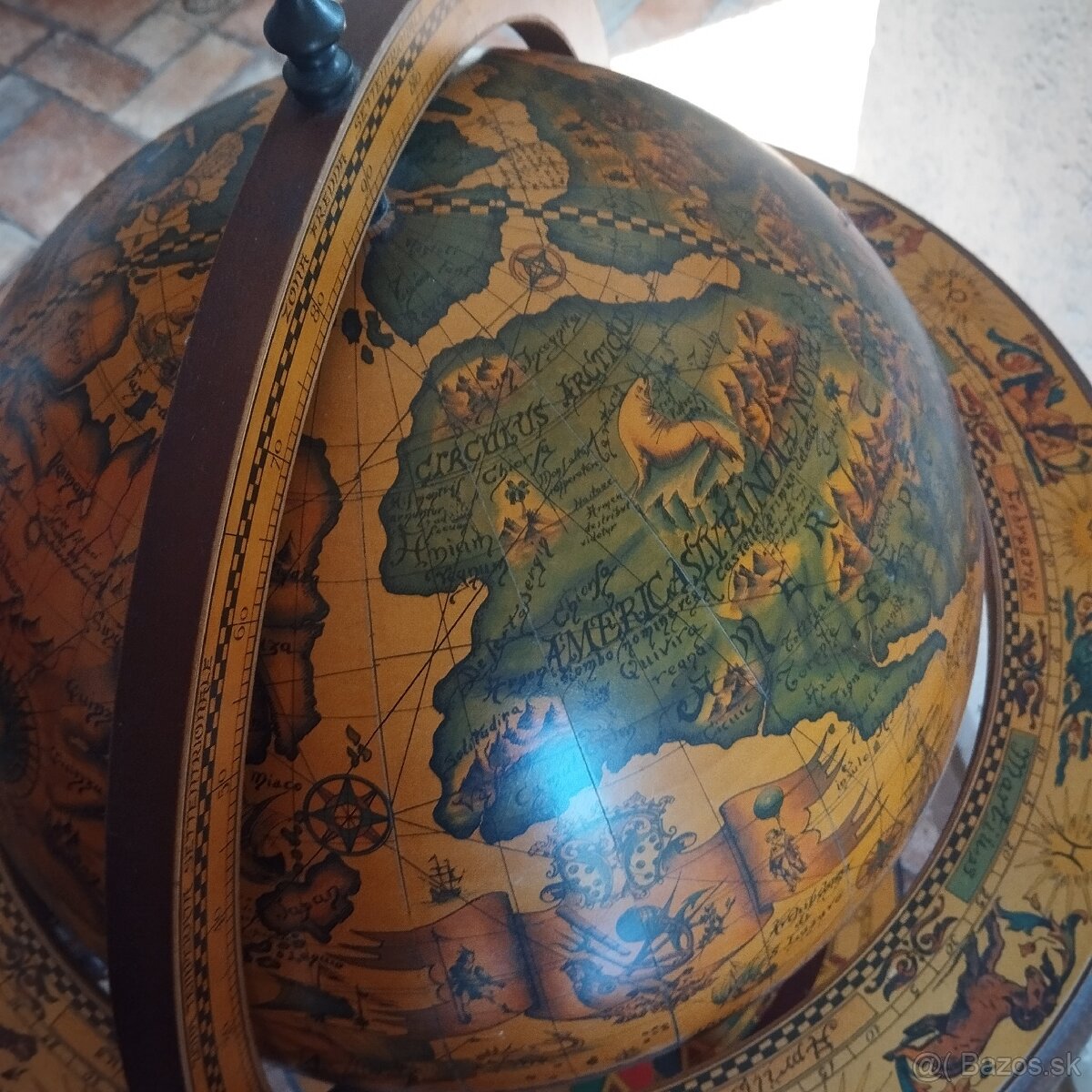 Elegantný barový globus - 5