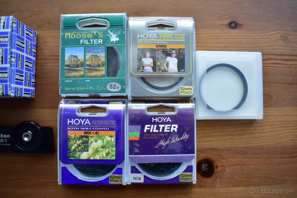 Filtre, držiak SK7, púzdra, rámiky na diáky - 5