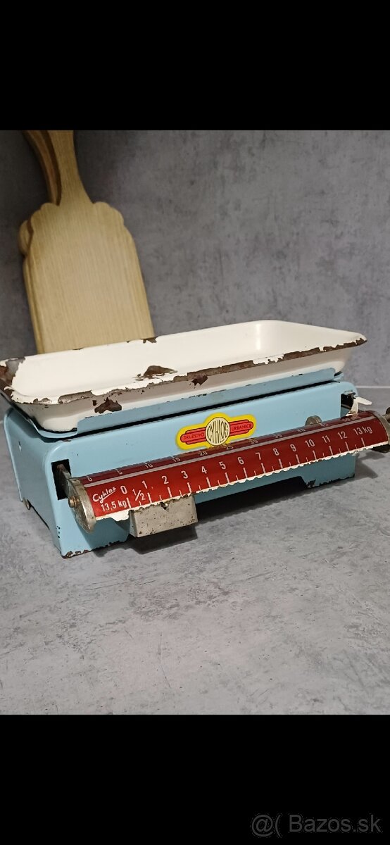 Retro kuchynská váha - 5