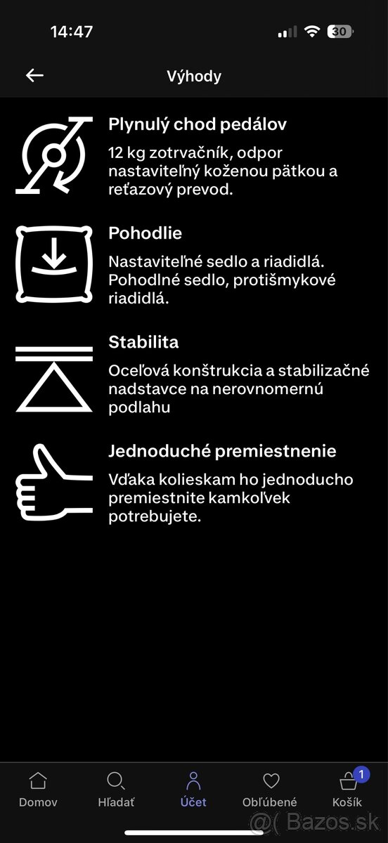 Stacionárny bicykel - 5