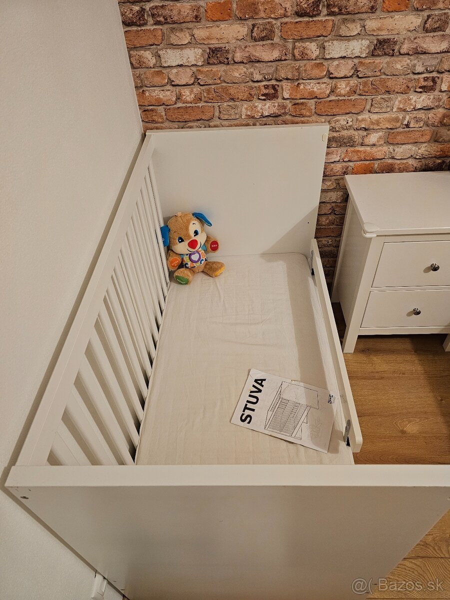 Detská postieľka STUVA 2v1 IKEA - 5