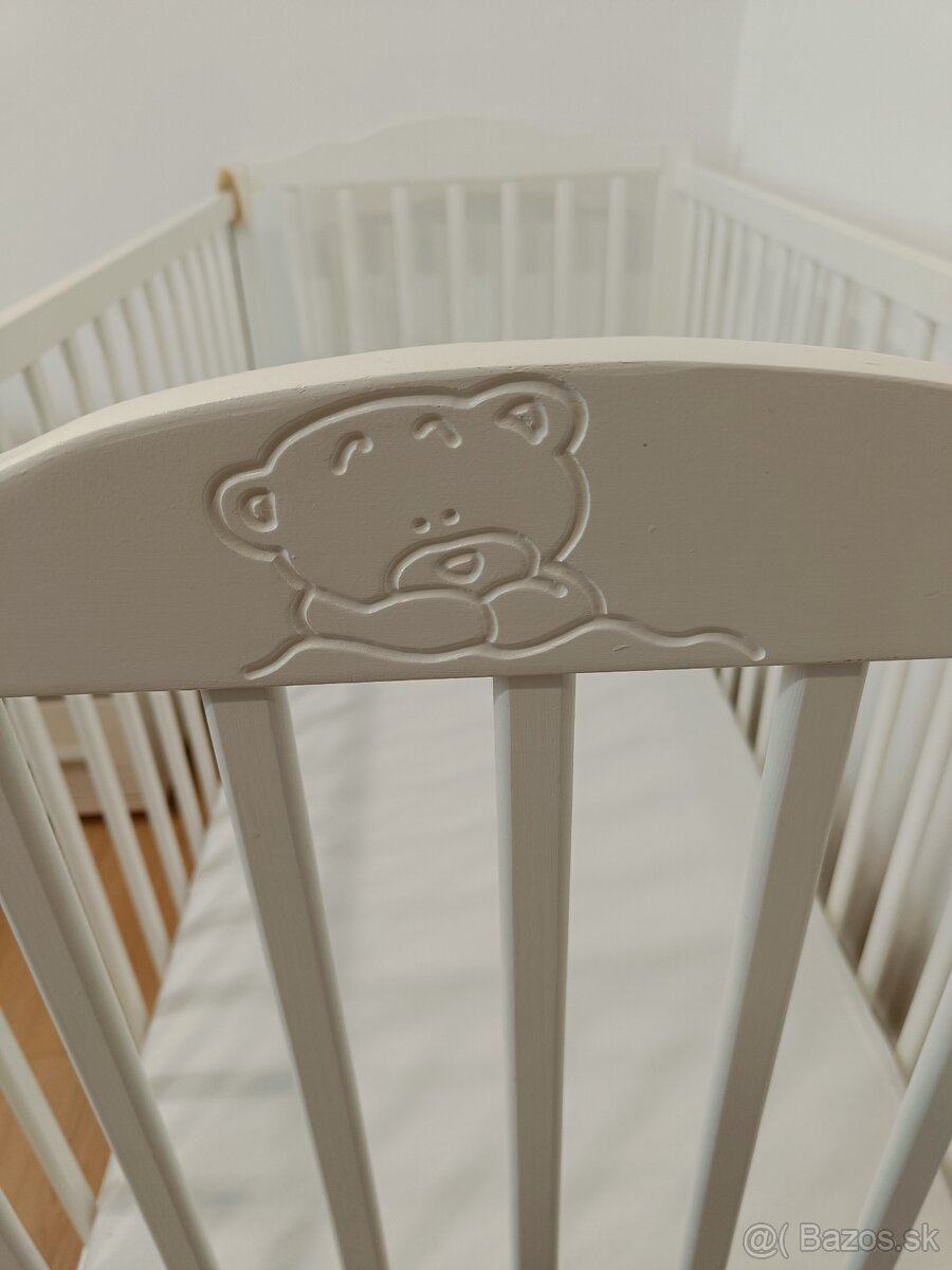 Detská postieľka s matracom - 5