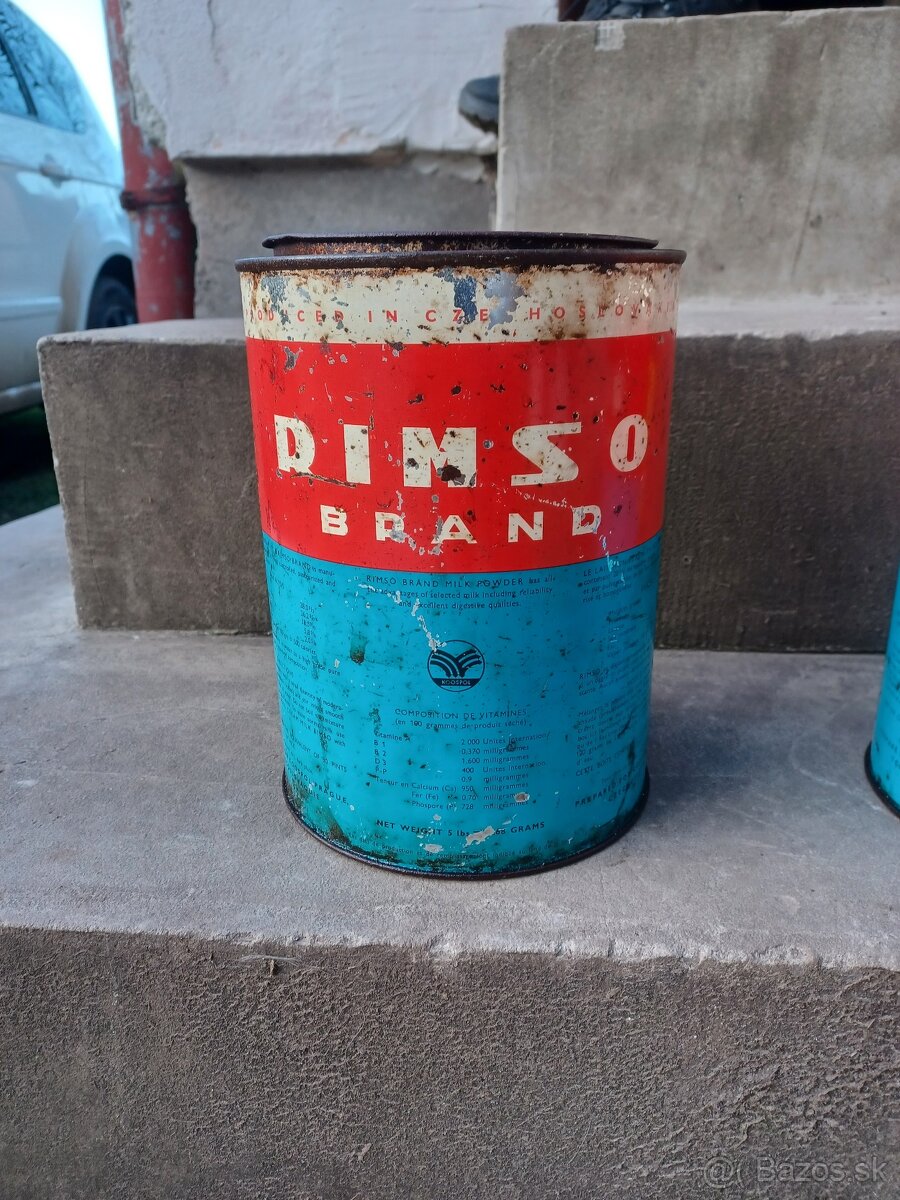 Staré plechové dózy - 5