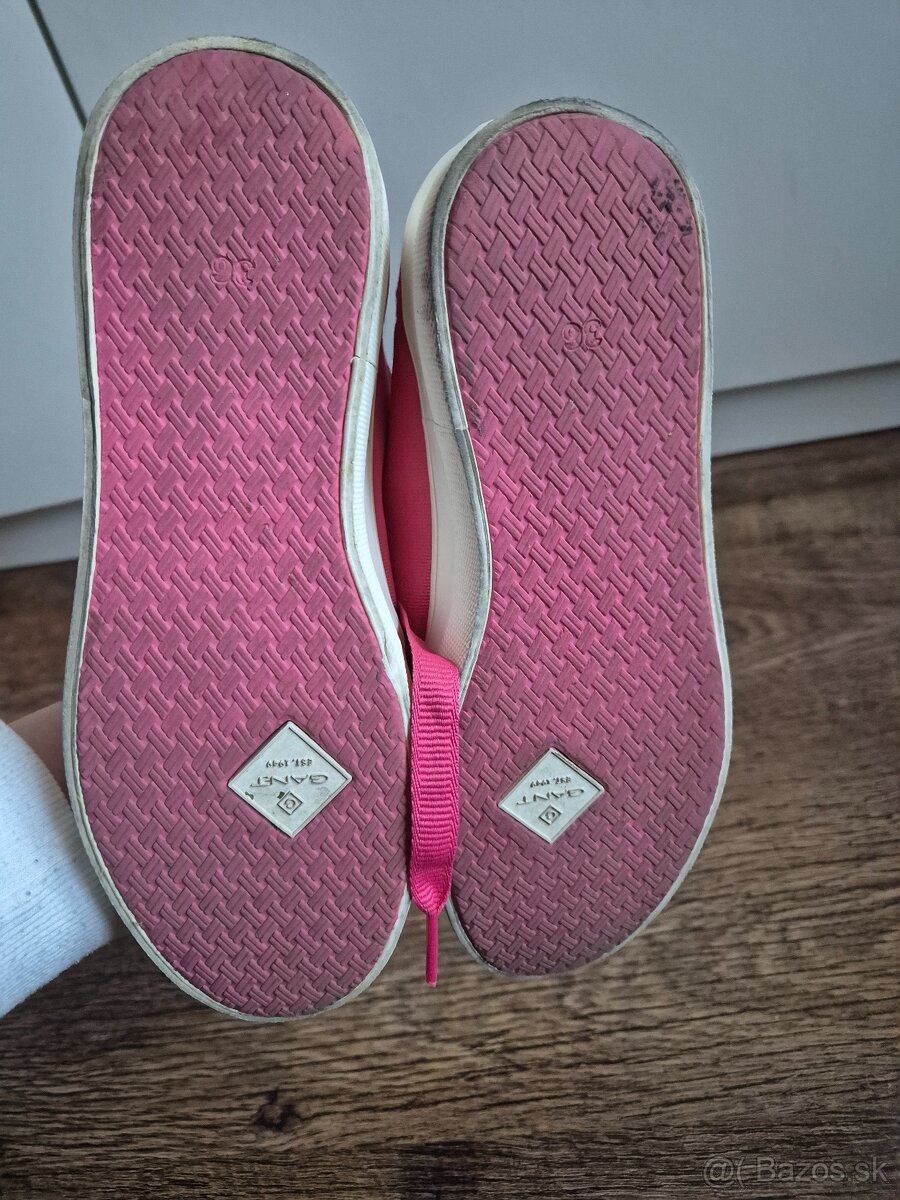 Ružové gant tenisky - 5