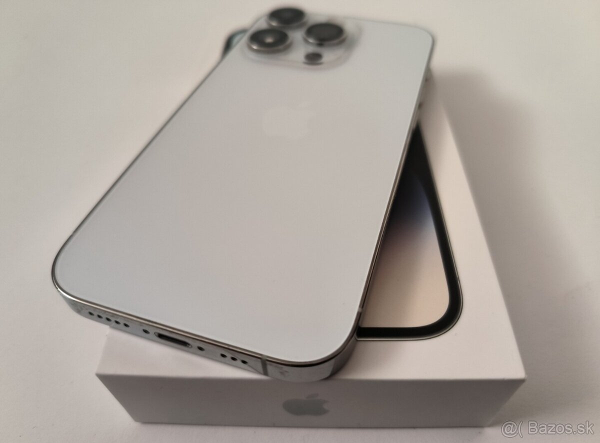 apple iphone 14 PRO 128gb Silver / Batéria 100% - 5
