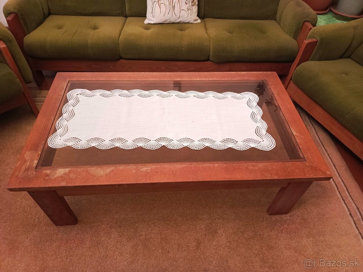 Sedacia súprava+stôl+knižnica - 5