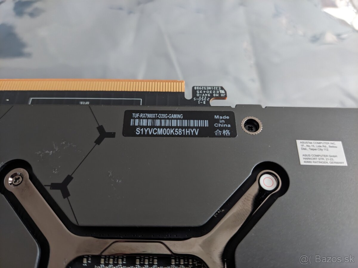 ASUS TUF GAMING Radeon RX 7900 XT OC 20GB - 5