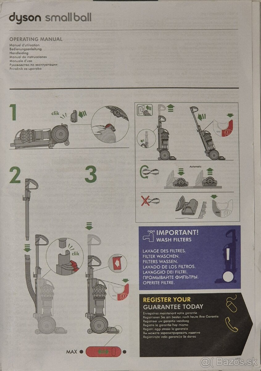 Predám vysávač Dyson Small Ball Multifloor - 5