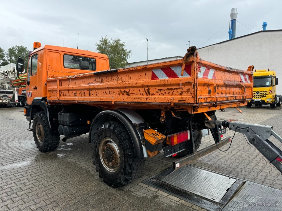 Man L2000 kipper Meiller 4x4 10 163 Unimog praga Top