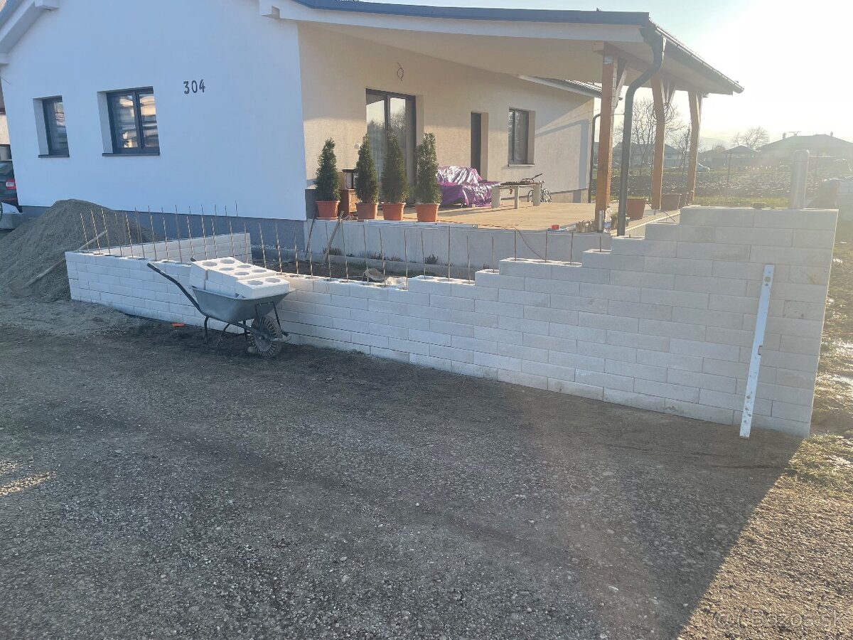 Zamková dlažba,ploty - 5