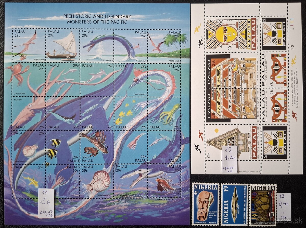 Postove znamky Mix 15 (57poloziek) - 5
