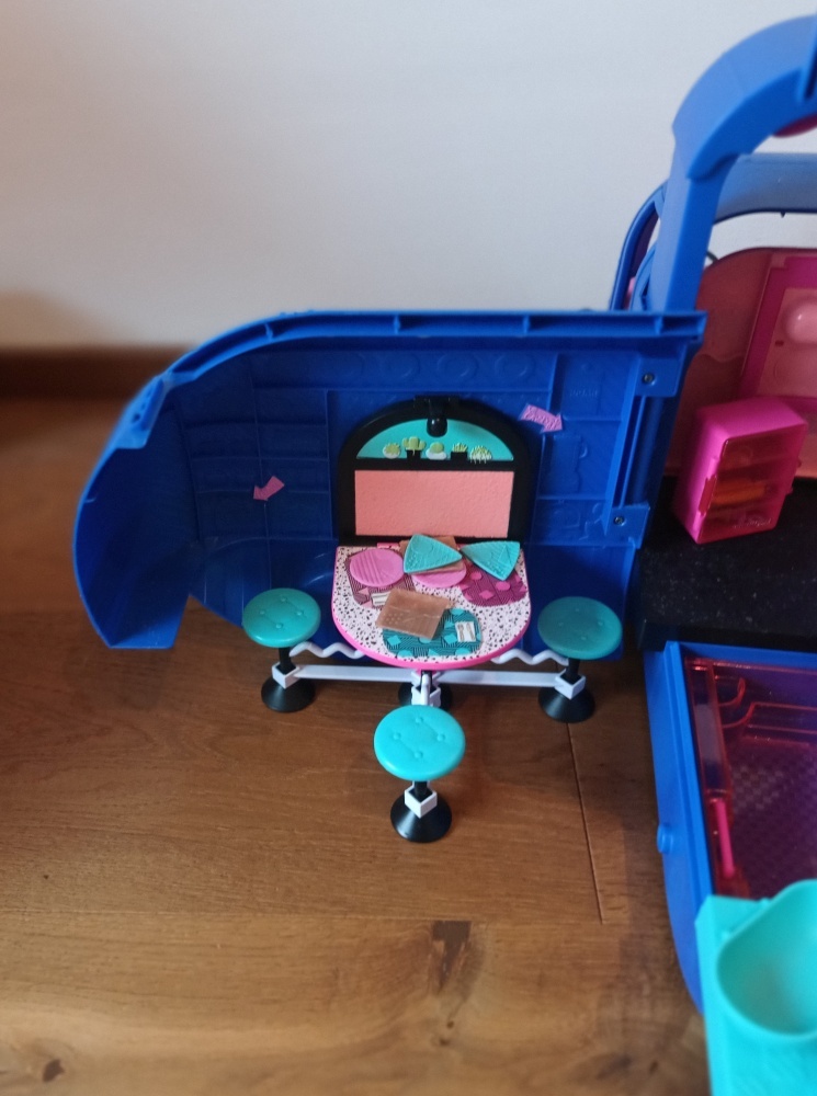 Fialový LOL karavan + 2 babiky - 5