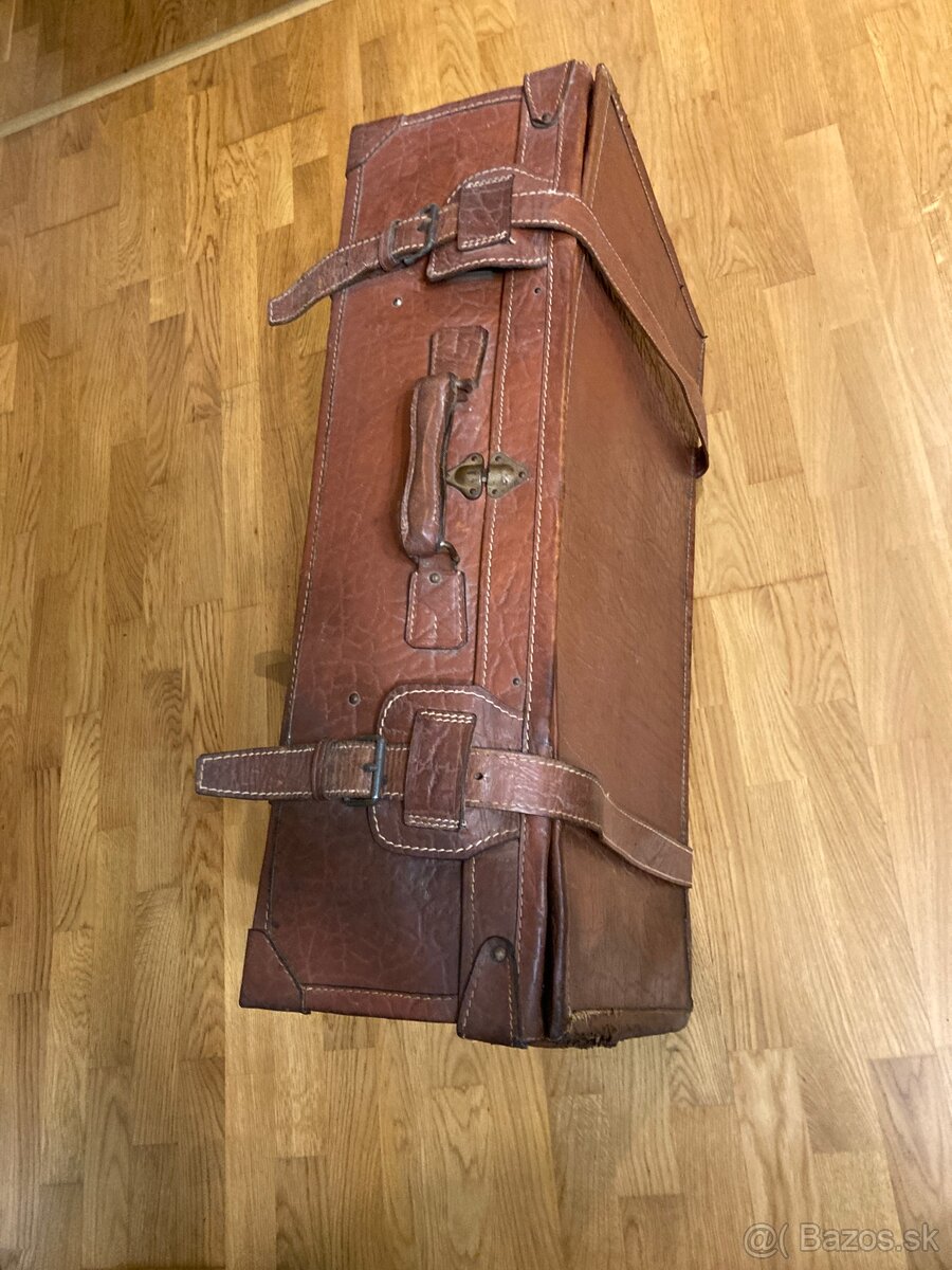 lodný kožený kufor - 5