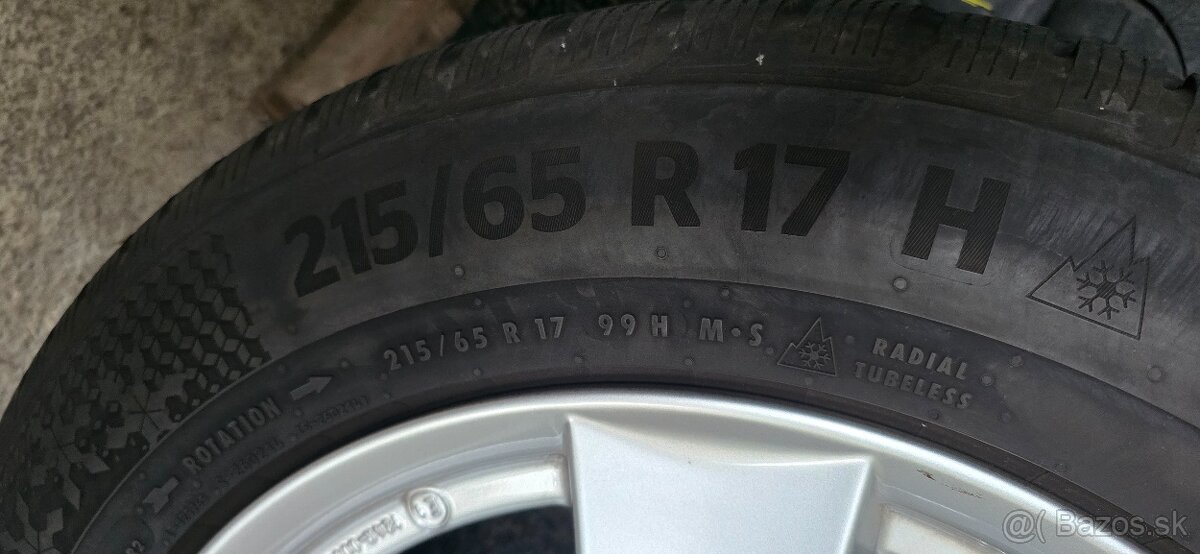 5x112,r17,Dezent-7J,et40,215-65-Continental-2024-7,3mm - 5