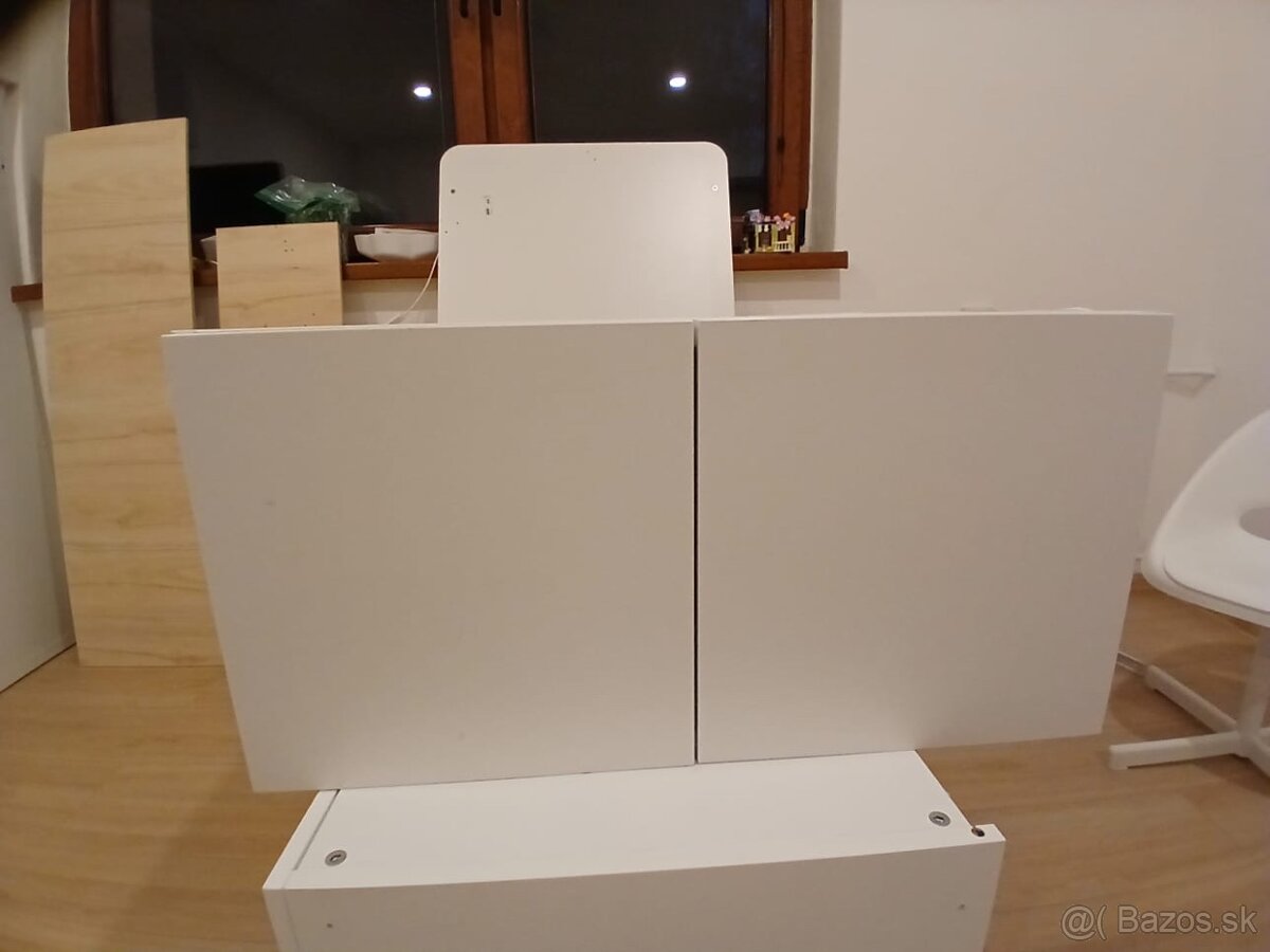 Ikea kallax a skrinky biele - 5