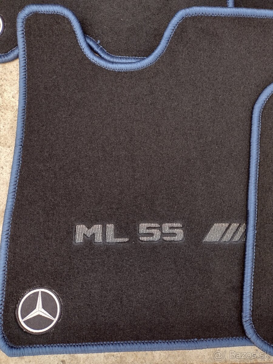Predám auto koberce do vozidla MB ML W163 55AMG W164 - 5
