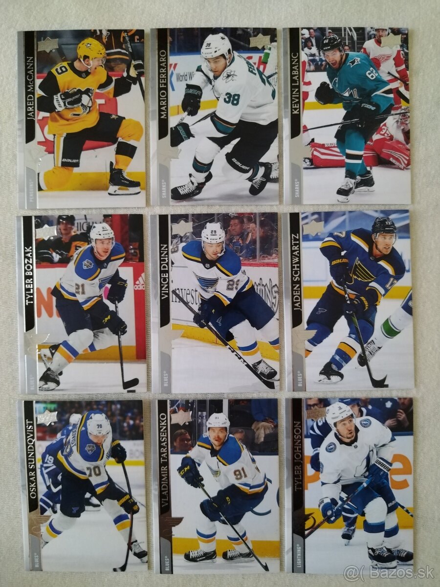 Hokejové kartičky UD 2020/2021 séria 2 - 5