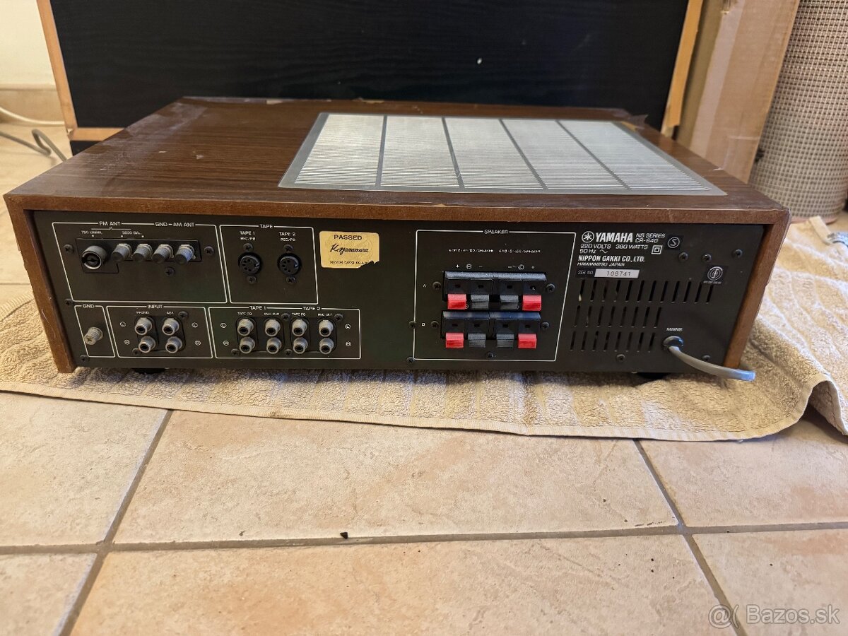 Yamaha CR-640 vintage hifi receiver - 5