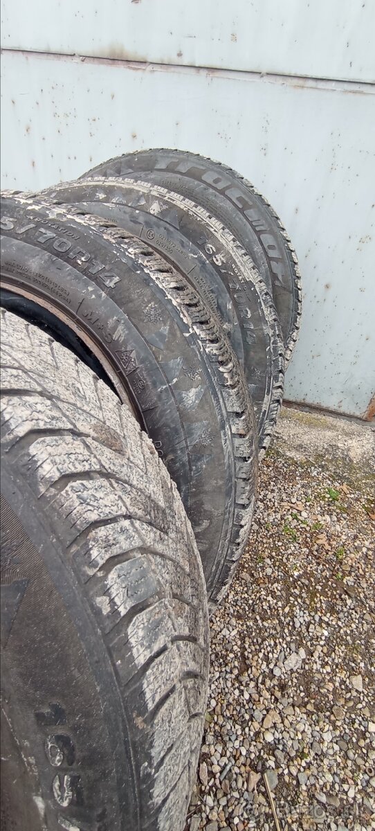 5x100 R14 zimné - 5