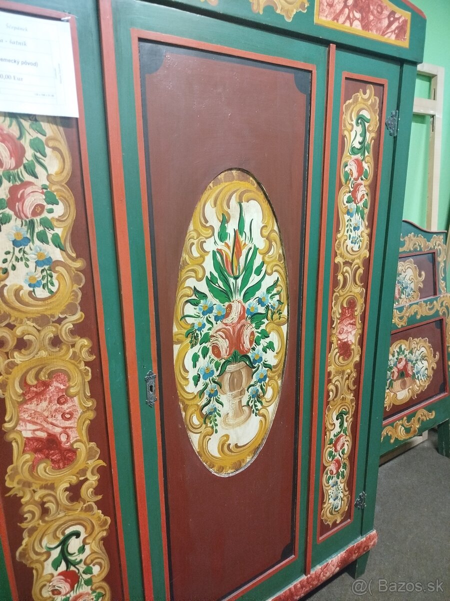 Starožitný maľovaný nábytok - 5