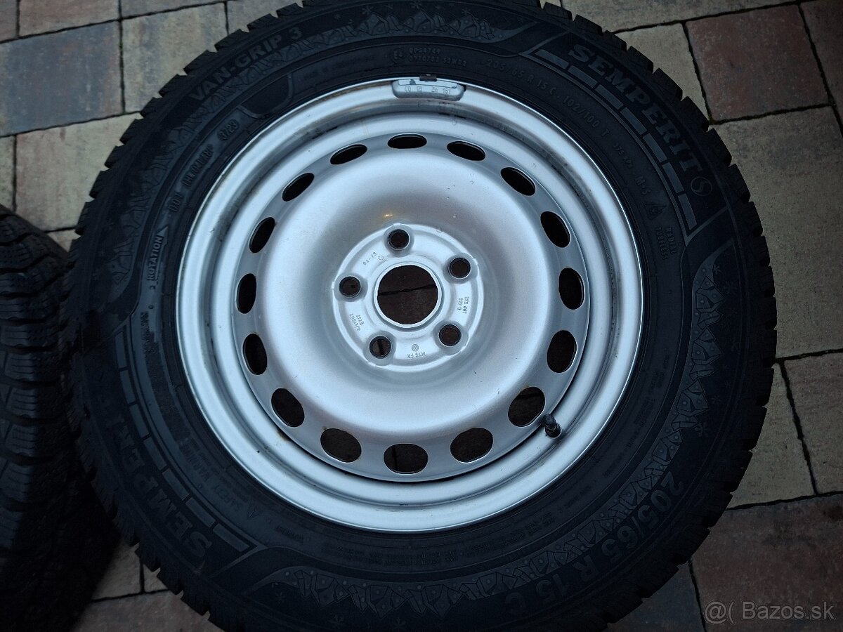 Predám plech disky Vw-Caddy-R15-nový model-od r.v.2020 - 5