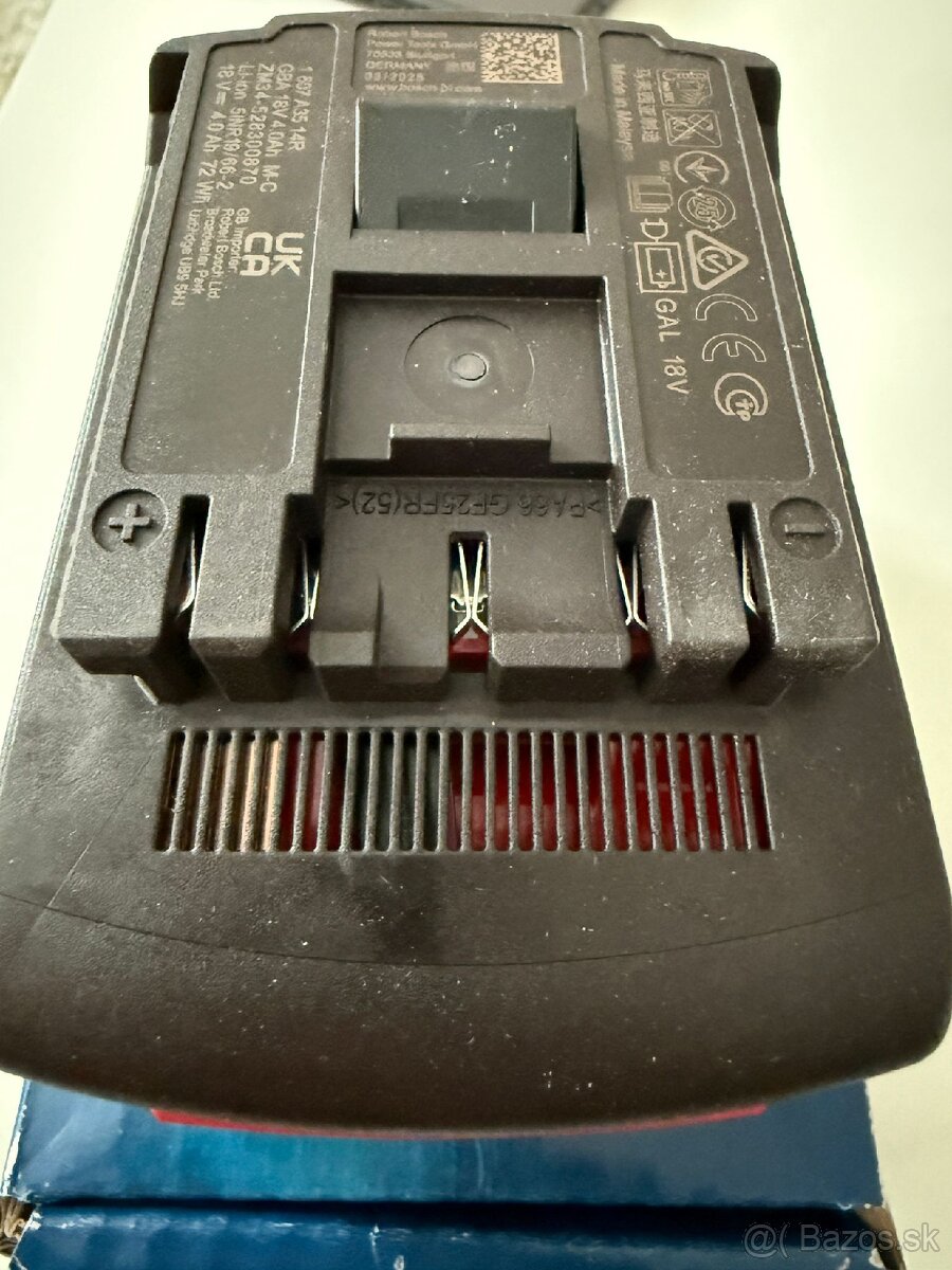 Akumulator Bosch GBA 18V 4.0Ah NOVY - 5