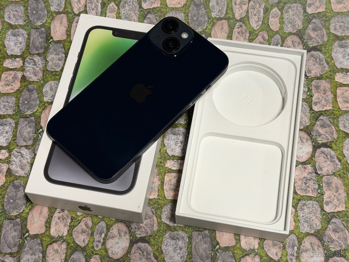 Apple iphone 14 256Gb - Dobrý stav, batéria 100% - 5