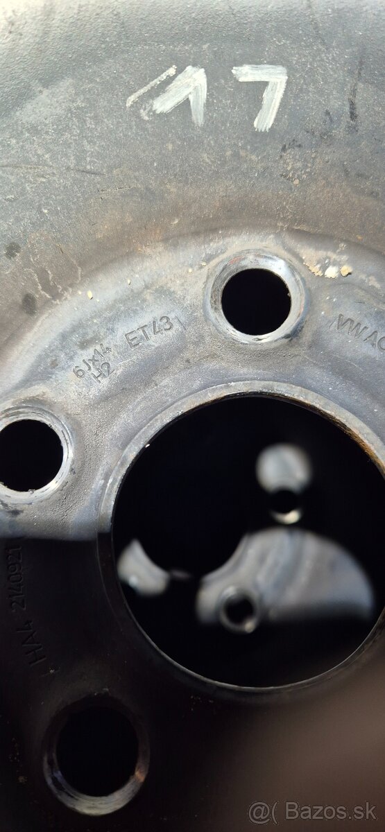 Predám disky 5x100 6Jx14 - 5