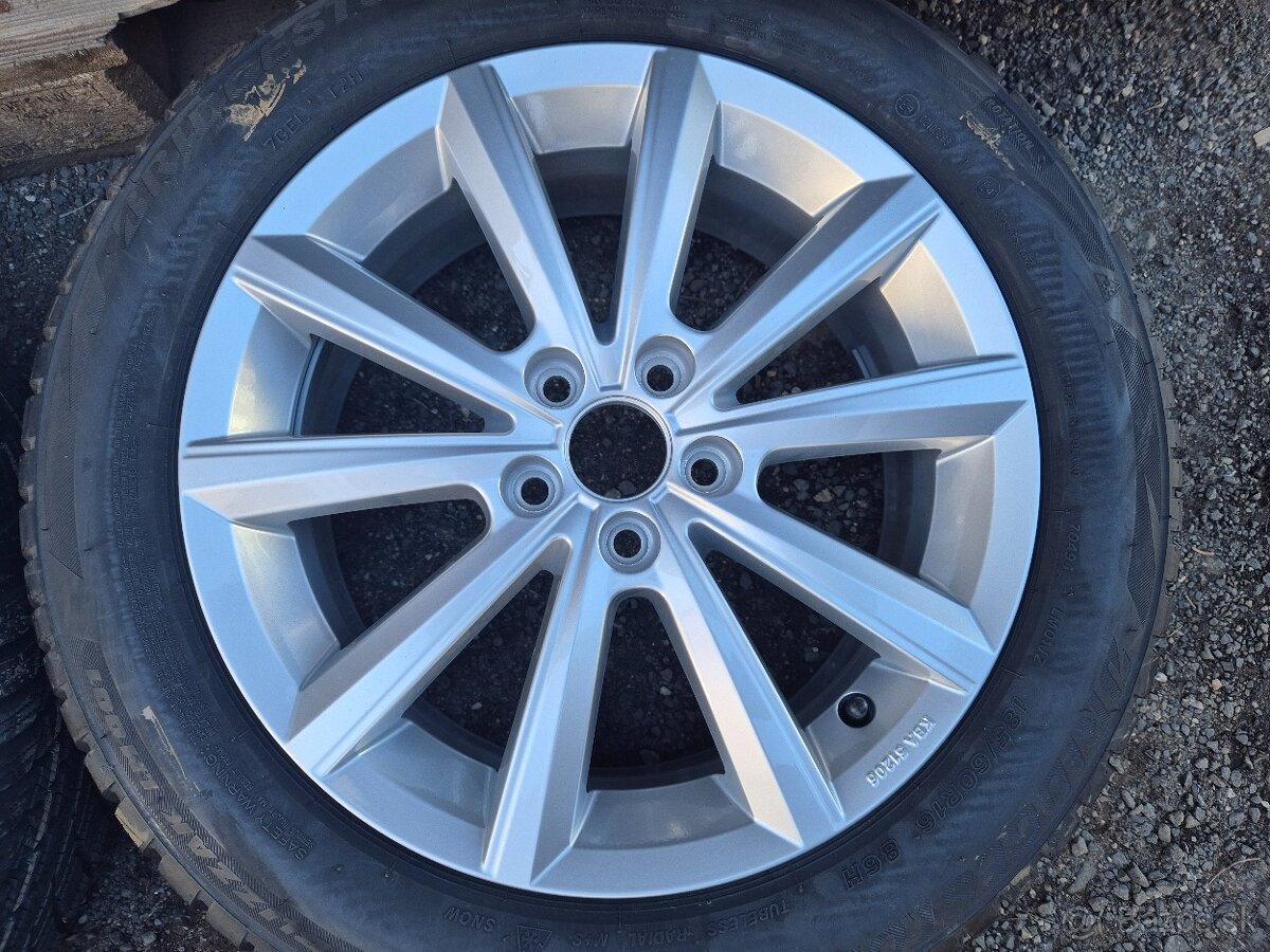 Zimní sada R16 Volkswagen Polo 5x100 - 5