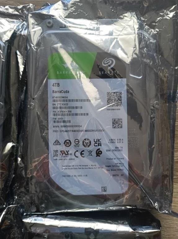 8/ 6/ 4/ 2 TB Seagate Barracuda, Nepoužitý - Fólia - Záruka - 5