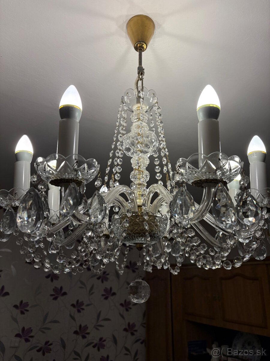 predám krišťáľový luster - 5
