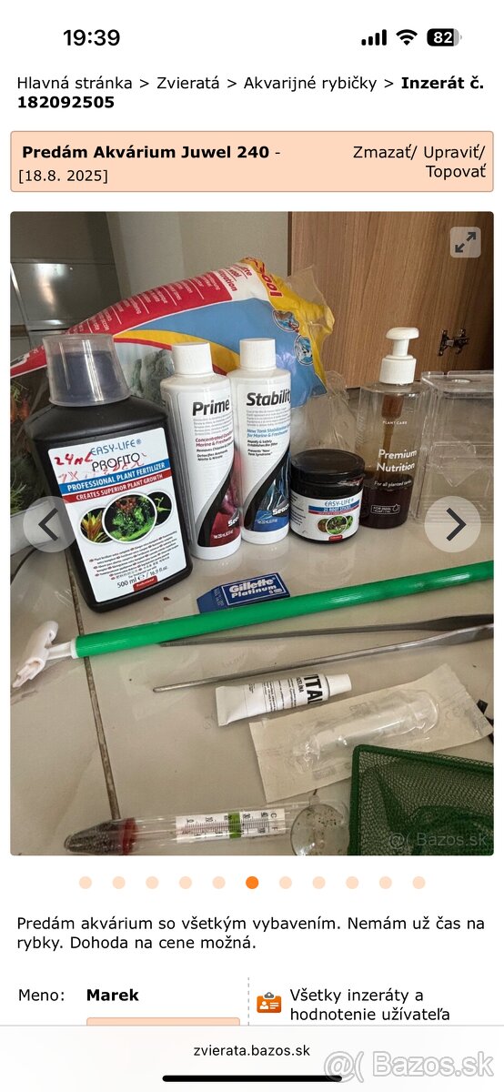 Predám akvárium Juwel 240l - 5